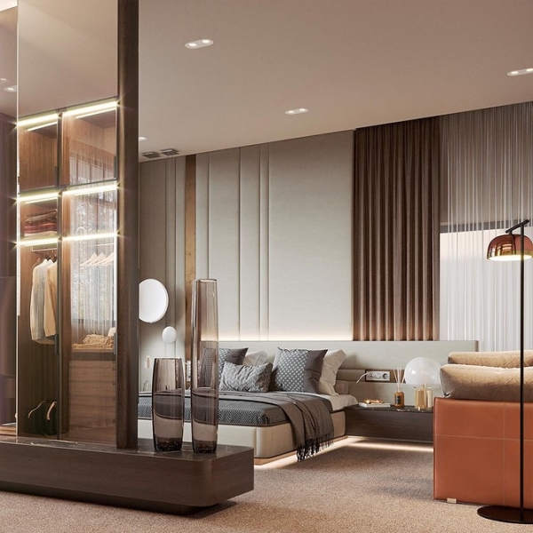 Шторы коричневого цвета: советы по выбору и 70 фото в интерьере