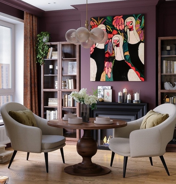 Шторы коричневого цвета: советы по выбору и 70 фото в интерьере