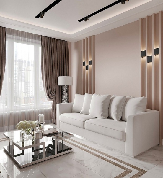 Шторы коричневого цвета: советы по выбору и 70 фото в интерьере