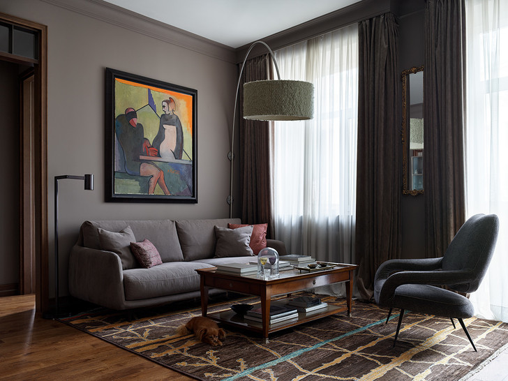 «Старомосковская» квартира 80 м² на Китай-городе