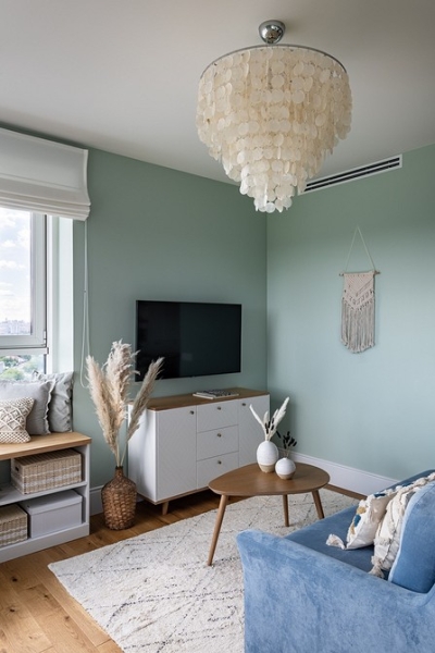 Уютная квартира для семьи с потрясающим видом из окон