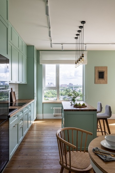 Уютная квартира для семьи с потрясающим видом из окон