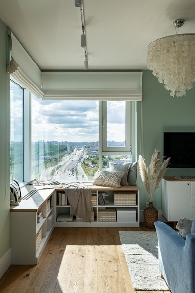 Уютная квартира для семьи с потрясающим видом из окон