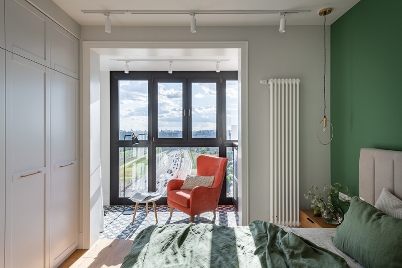 Уютная квартира для семьи с потрясающим видом из окон