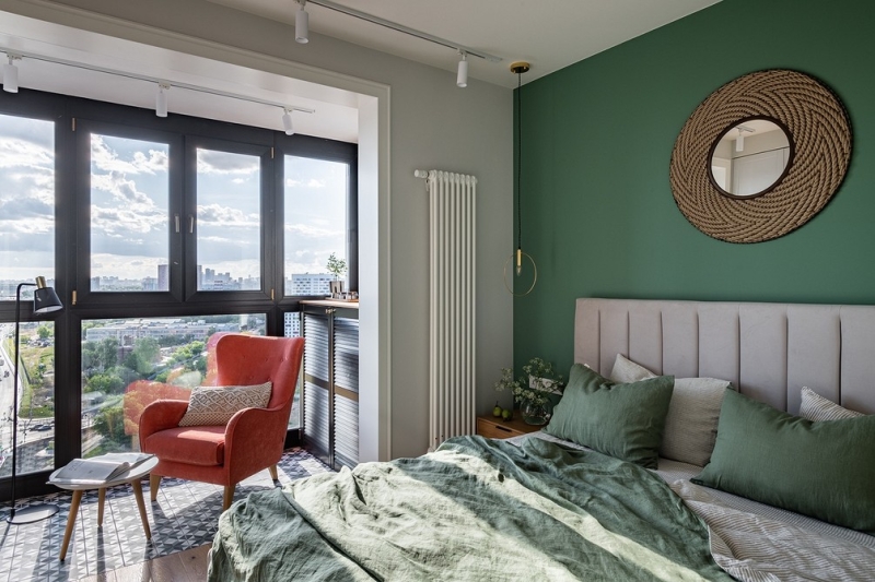 Уютная квартира для семьи с потрясающим видом из окон