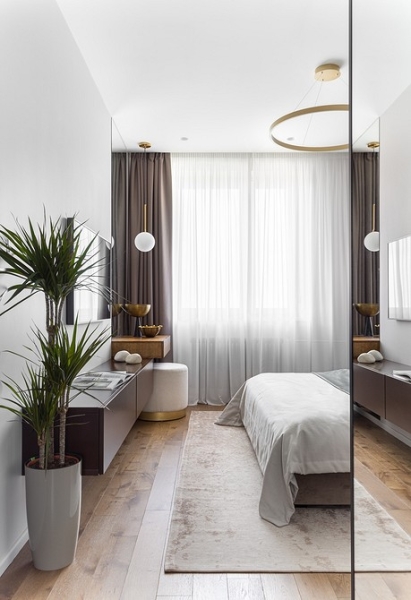 Уютно и функционально: двухкомнатная квартира 62 кв. м для девушки