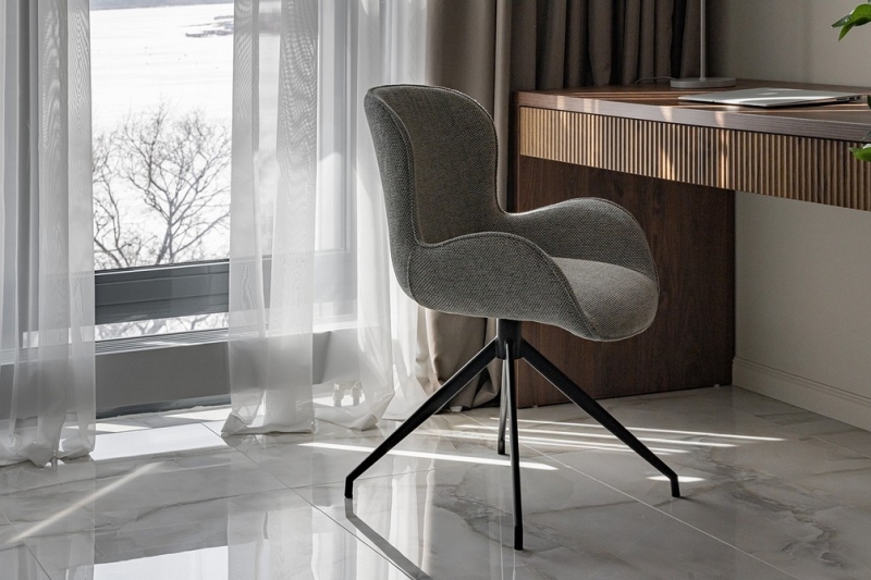 В стиле модерн: как дизайнер оформила студию 56 кв. м, которая выглядит просторно