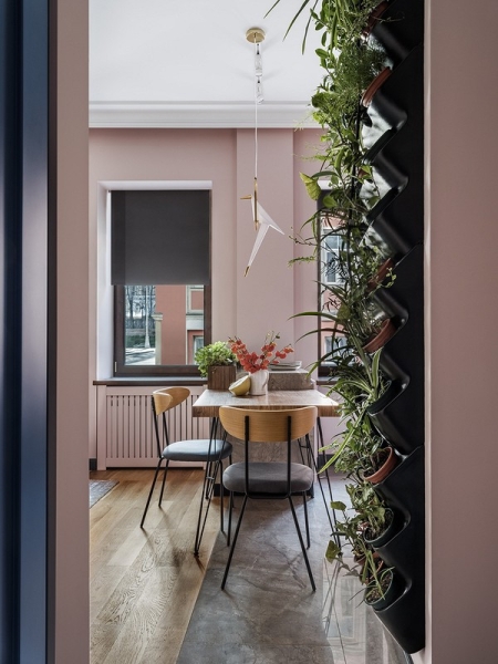 Вау-интерьер: квартира 44 кв. м в центре Москвы в доме 1880 года