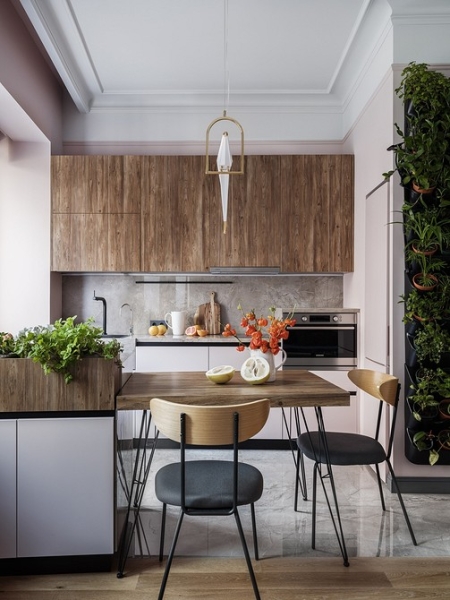 Вау-интерьер: квартира 44 кв. м в центре Москвы в доме 1880 года