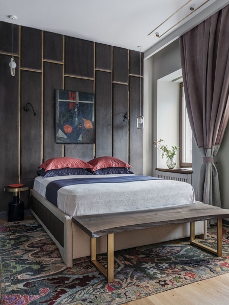 Вау-интерьер: квартира 44 кв. м в центре Москвы в доме 1880 года