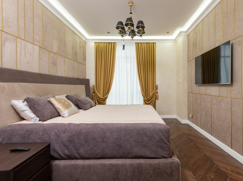 Желтые шторы в интерьере: где, как использовать, фото