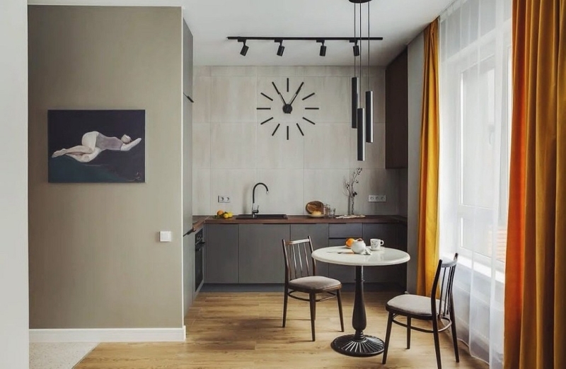 Желтые шторы в интерьере: где, как использовать, фото