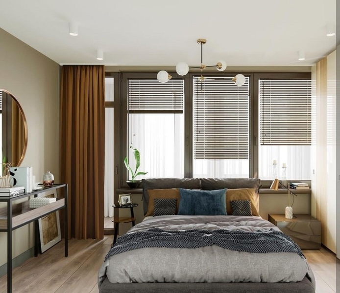 Желтые шторы в интерьере: где, как использовать, фото