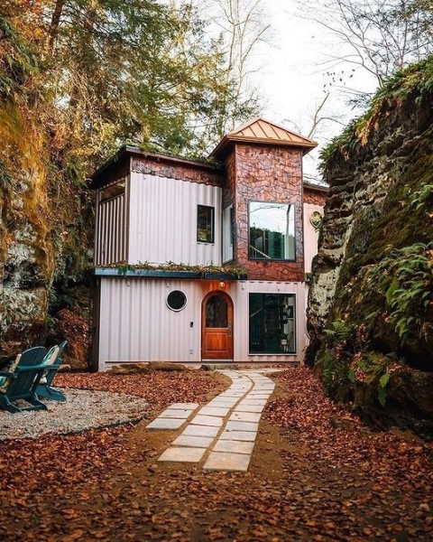 5 уютных домиков, в которых вы захотите остаться на выходные (а, может, и навсегда)