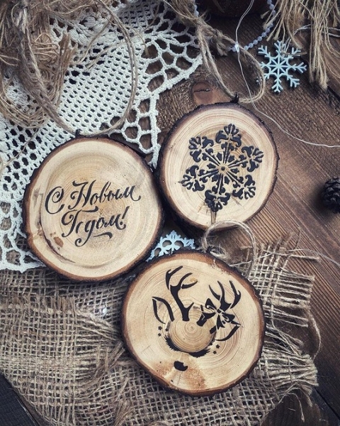 Большая игрушка на елку своими руками: 5 пошаговых инструкций и 34 фото