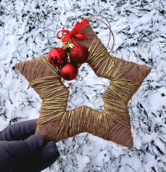 Большая игрушка на елку своими руками: 5 пошаговых инструкций и 34 фото