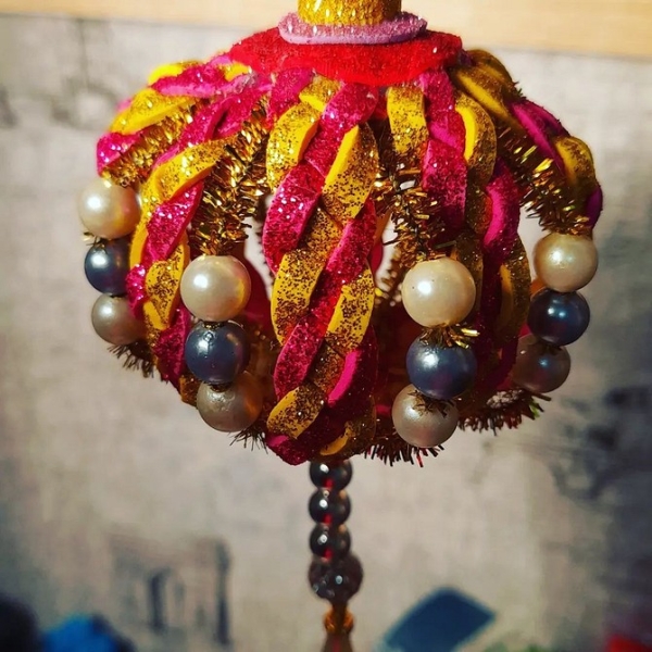 Большая игрушка на елку своими руками: 5 пошаговых инструкций и 34 фото