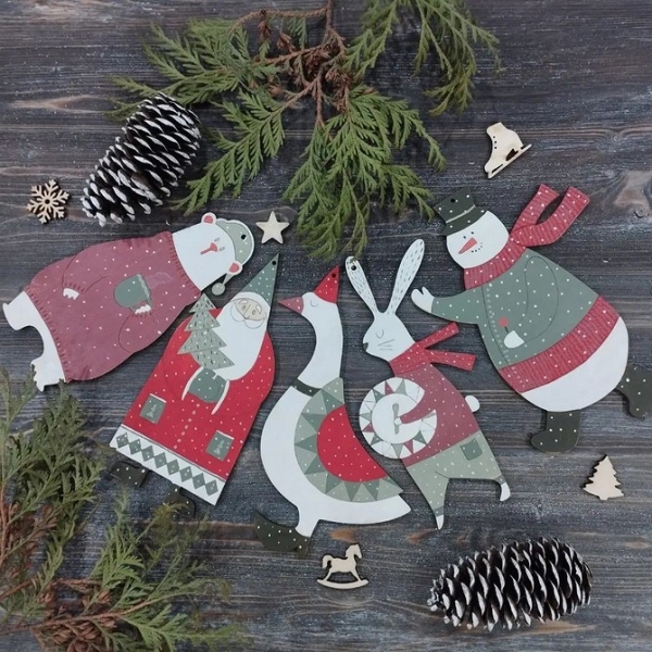 Большая игрушка на елку своими руками: 5 пошаговых инструкций и 34 фото