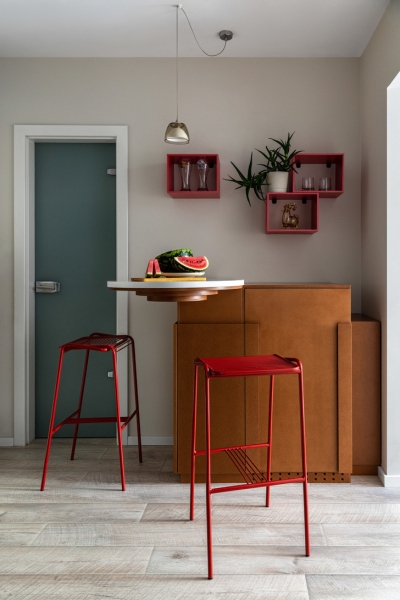 Дизайнерский интерьер со скромным бюджетом на 60 м&sup2;