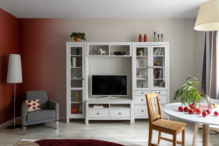 Дизайнерский интерьер со скромным бюджетом на 60 м&sup2;