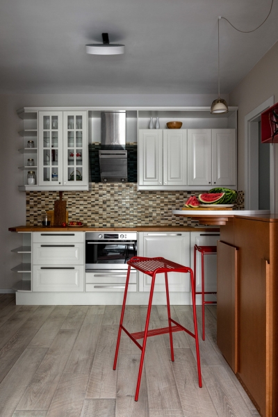 Дизайнерский интерьер со скромным бюджетом на 60 м&sup2;