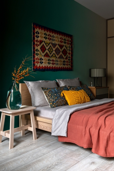 Дизайнерский интерьер со скромным бюджетом на 60 м&sup2;