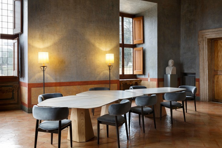 Дом Fendi обновил шесть исторических салонов Виллы Медичи в Риме