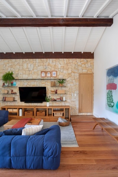 Дом под Рио-де-Жанейро с бассейном и необычной сауной