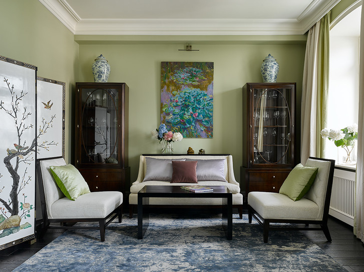 Двухэтажная квартира 154 м&sup2; на Патриарших прудах