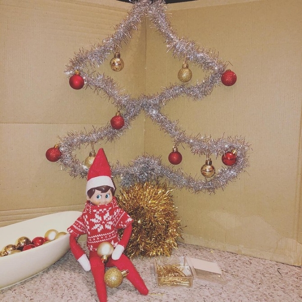 Елка из мишуры своими руками: идеи оформления и 5 пошаговых инструкций (36 фото)