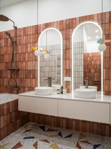 Гармоничная квартира для семьи с двумя детьми