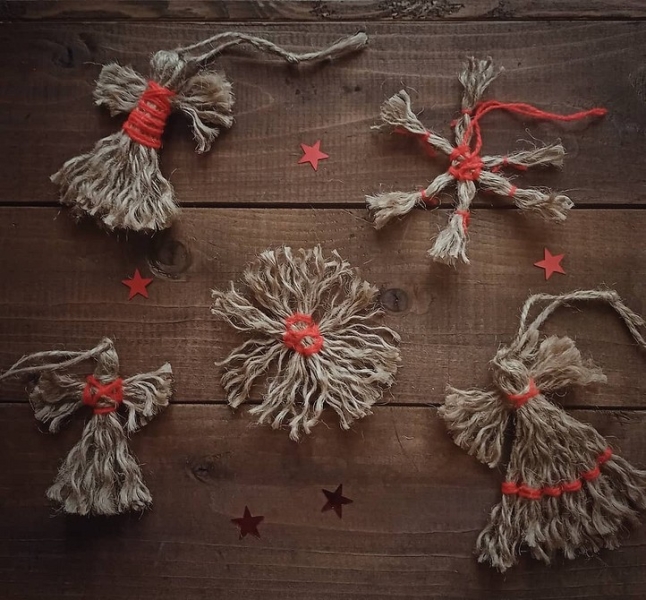 Игрушки на елку своими руками: 13 простых идей и 86 фотопримеров