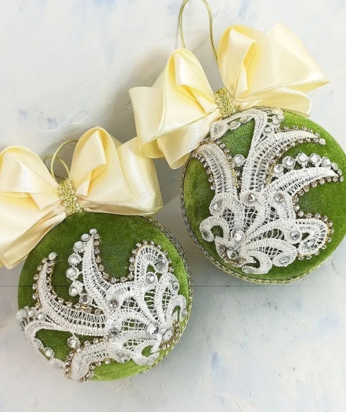 Игрушки на елку своими руками: 13 простых идей и 86 фотопримеров