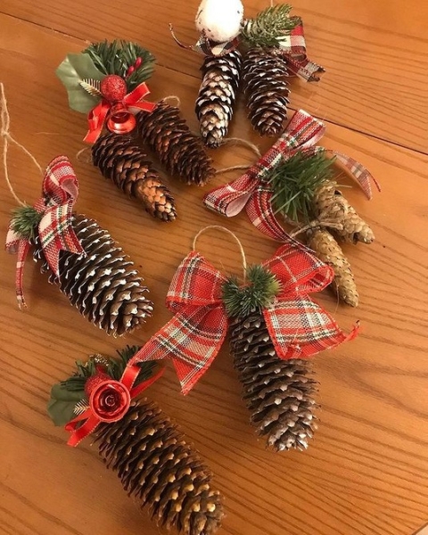 Игрушки на елку своими руками: 13 простых идей и 86 фотопримеров