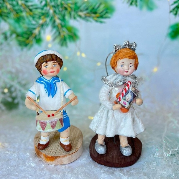 Игрушки на елку своими руками: 13 простых идей и 86 фотопримеров