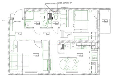 Интерьер вне времени: квартира 60,4 кв. м для семьи