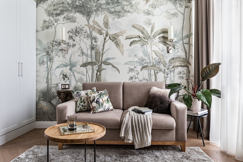 Интерьер вне времени: квартира 60,4 кв. м для семьи