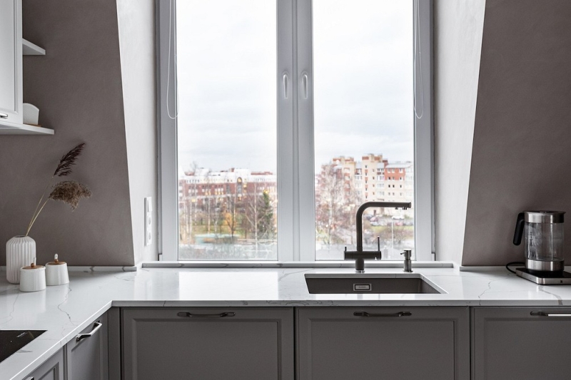 Интерьер вне времени: квартира 60,4 кв. м для семьи