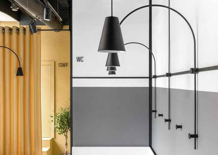 Кафе здорового питания Seeds: проект RE architectural studio