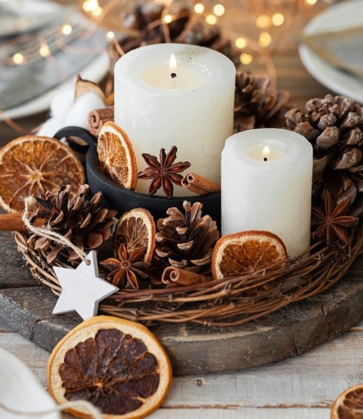 Как сделать новогодние композиции своими руками: идеи с видеоинструкциями и 62 фото