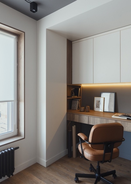 Как скомбинировали черты лофта и минимализма в одной квартире: реальный пример