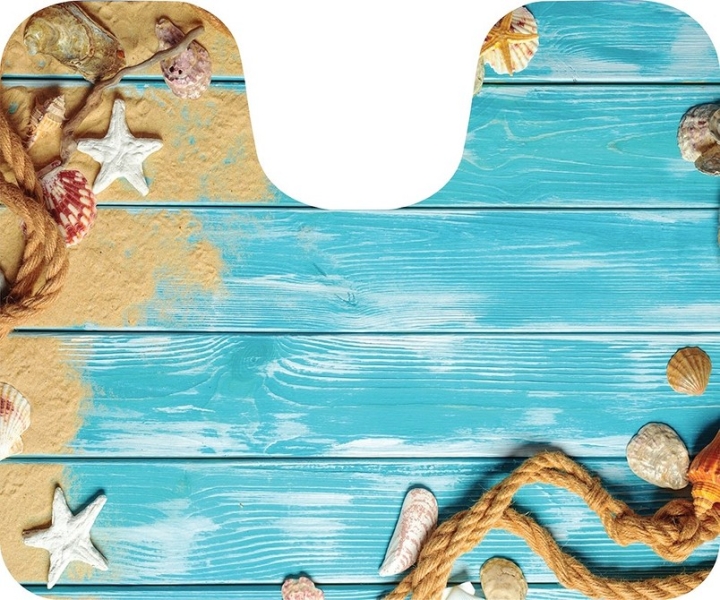 Коврик для туалета и ванной: материалы, правила выбора и 33 фото удачных решений