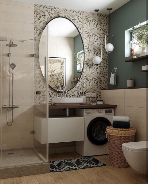 Коврик для туалета и ванной: материалы, правила выбора и 33 фото удачных решений