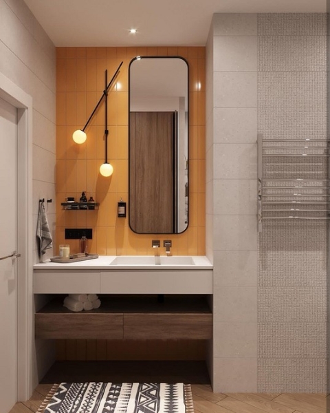 Коврик для туалета и ванной: материалы, правила выбора и 33 фото удачных решений