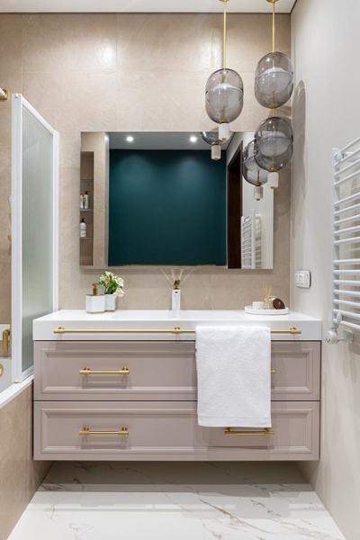 Кухня-гостиная, спальня и гардеробная-спортзал: квартира 52 кв. м, из которой выжали максимум