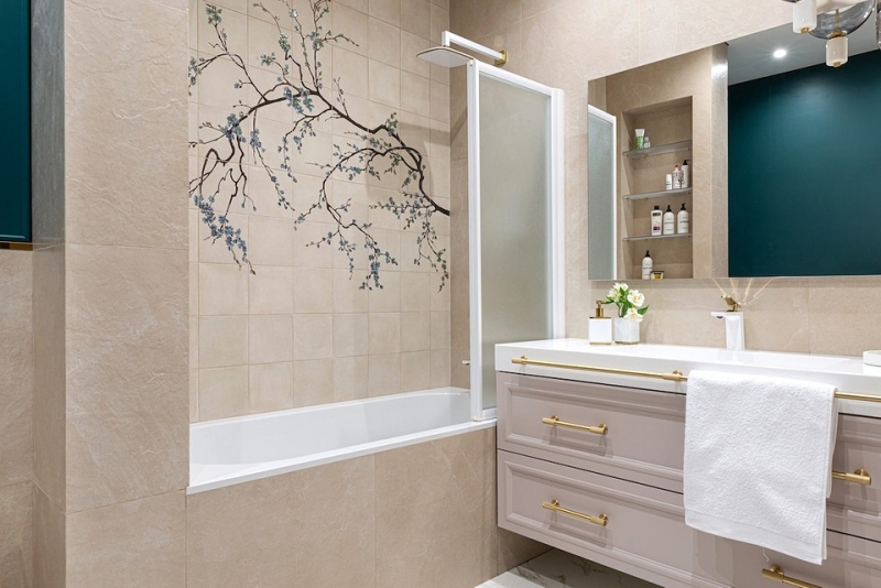 Кухня-гостиная, спальня и гардеробная-спортзал: квартира 52 кв. м, из которой выжали максимум