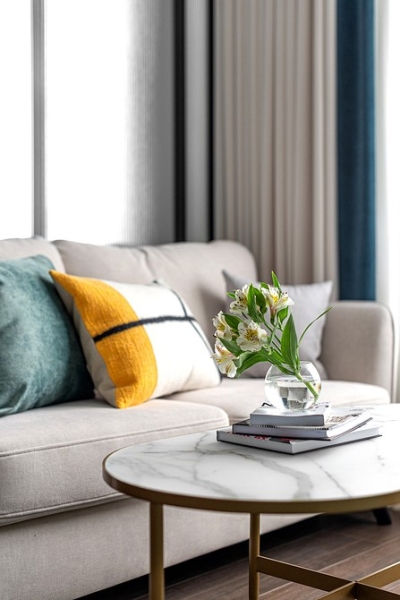 Кухня-гостиная, спальня и гардеробная-спортзал: квартира 52 кв. м, из которой выжали максимум