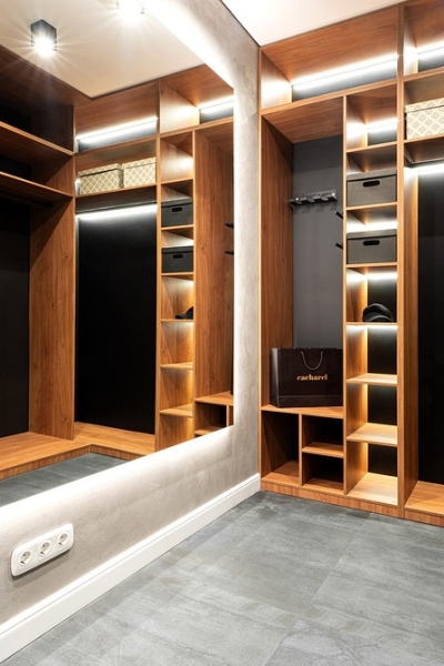 Кухня-гостиная, спальня и гардеробная-спортзал: квартира 52 кв. м, из которой выжали максимум