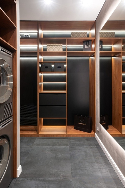 Кухня-гостиная, спальня и гардеробная-спортзал: квартира 52 кв. м, из которой выжали максимум