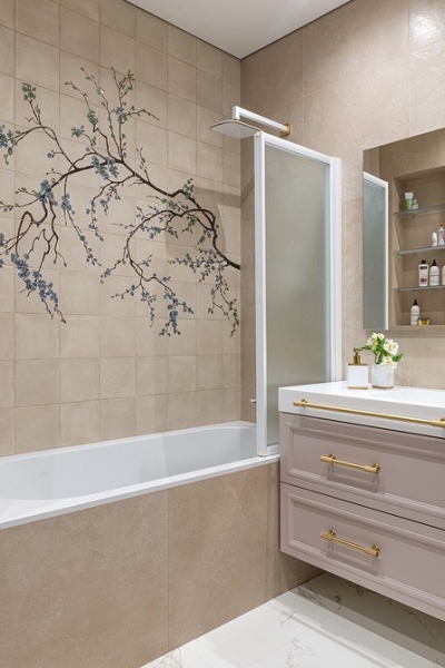 Кухня-гостиная, спальня и гардеробная-спортзал: квартира 52 кв. м, из которой выжали максимум